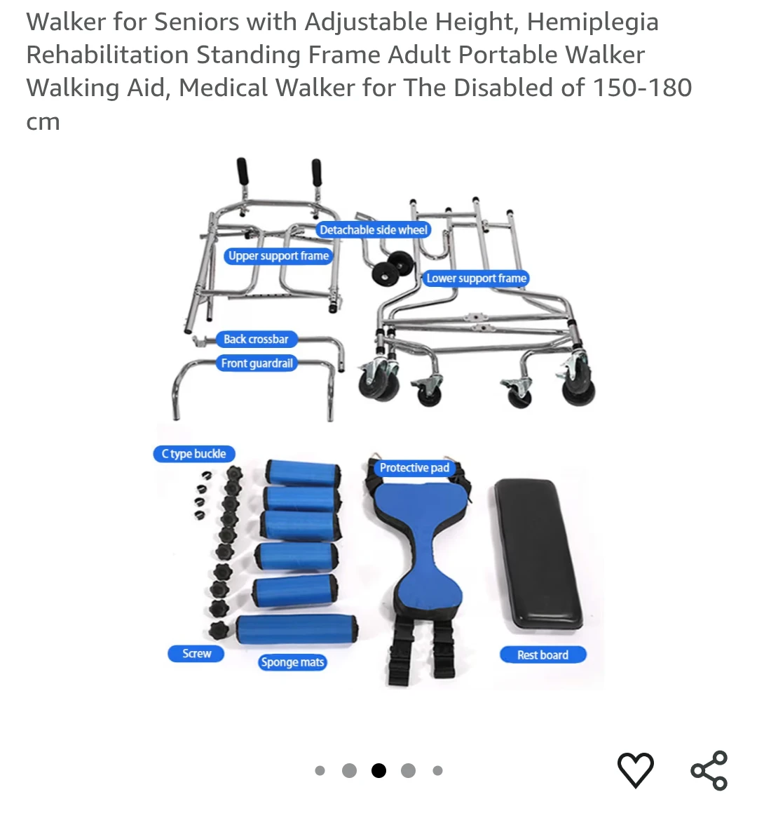 HEMIPLEGIA Walker for Seniors - photo 2