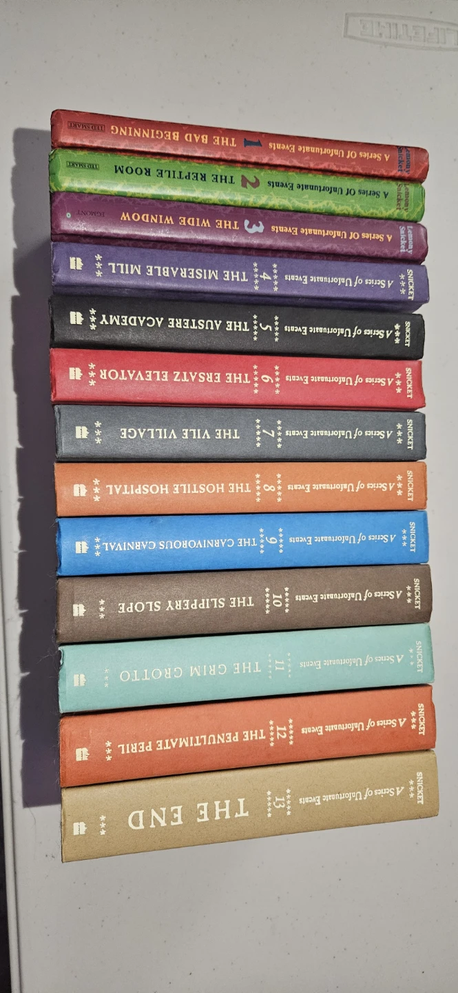 A Series of Unfortunate Events - Hardcover Books 1-13