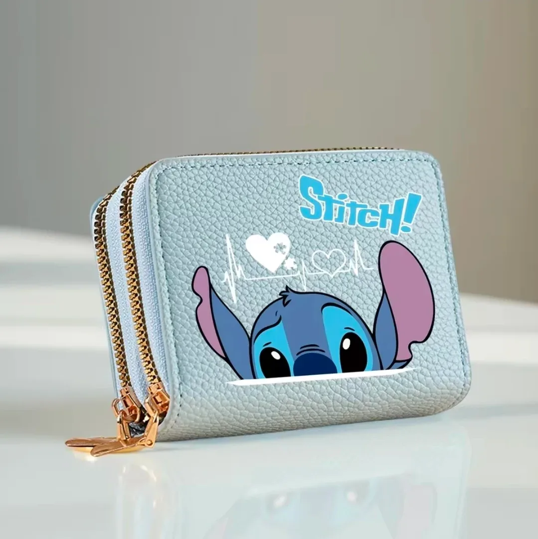 Stitch Cartoon Wallet - Pink