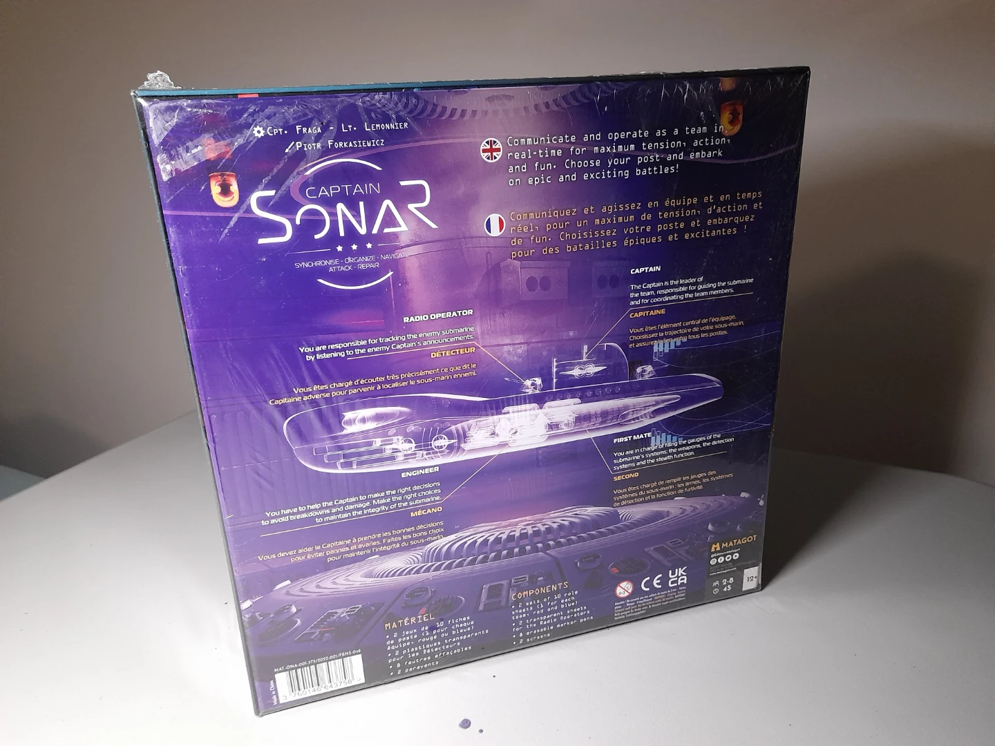 Captain Sonar Board Game - New - photo 2