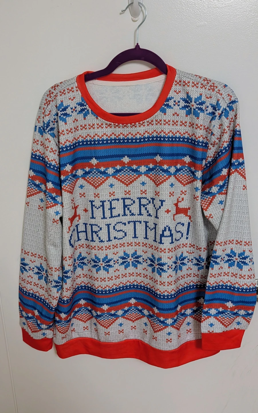 Brand New Merry Christmas Sweater - Men's Size Large
