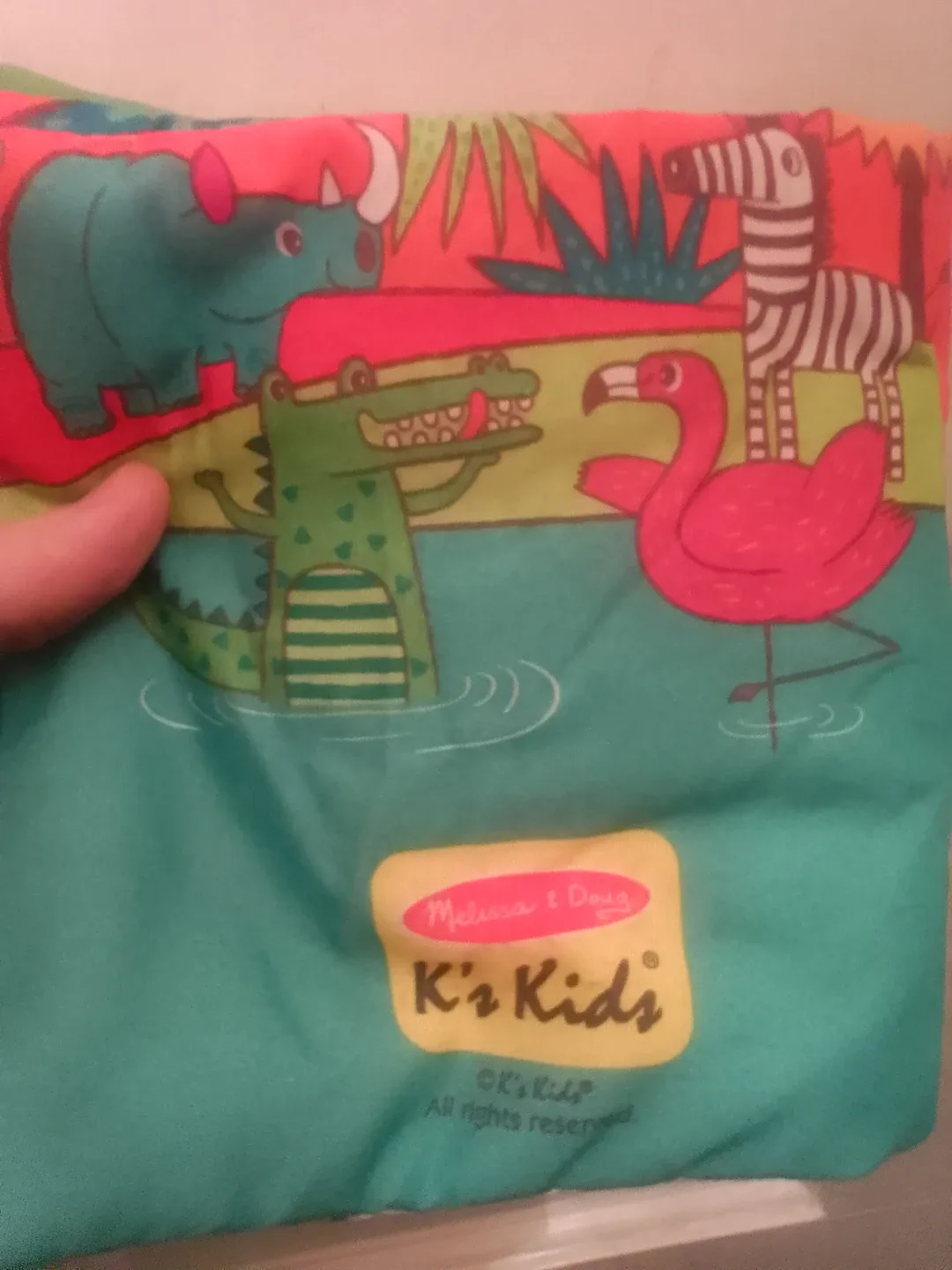 Melissa & Doug K's Kids Wild Animals Soft Book #Cleanout image indicator(3)