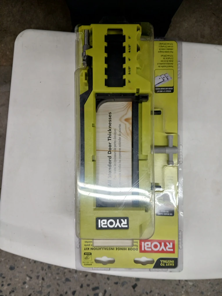 Ryobi Door Hinge Installation Kit - New - photo 2