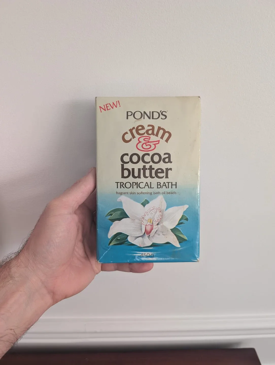 Vintage Pond's Cream & Cocoa Butter Tropical Bath