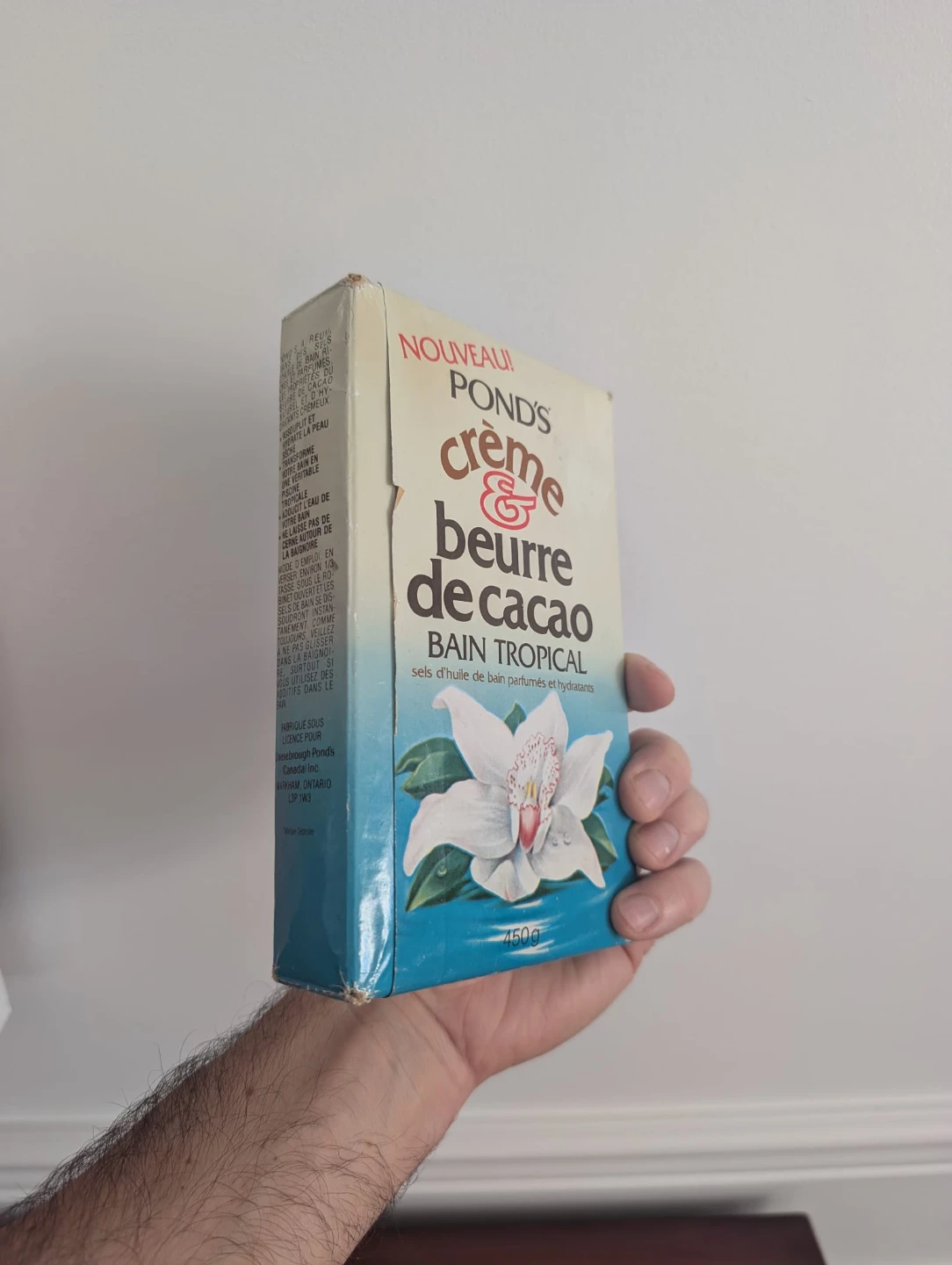 Vintage Pond's Cream & Cocoa Butter Tropical Bath - photo 2
