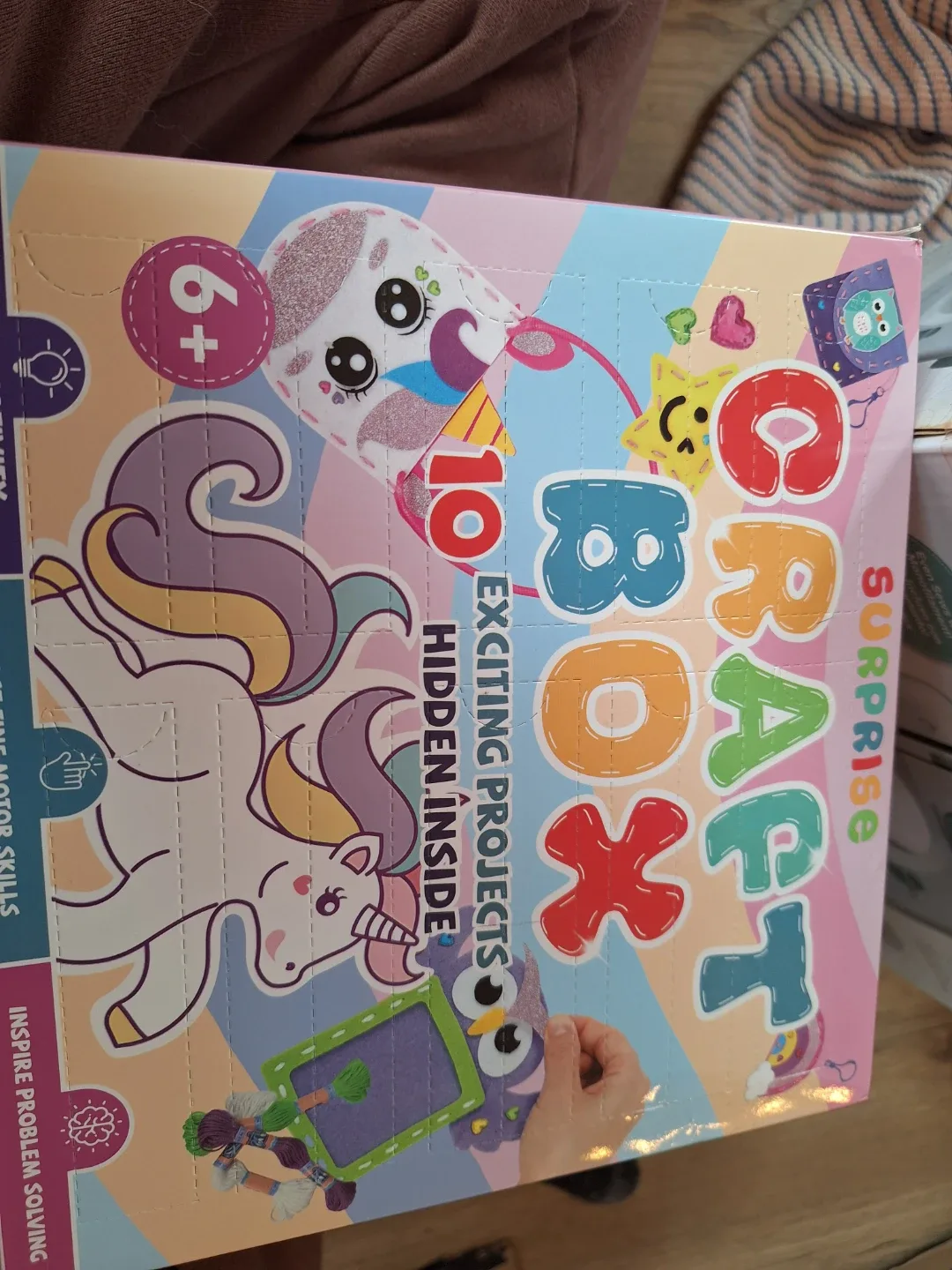 Boîte de bricolage surprise 10 projets +6 ans