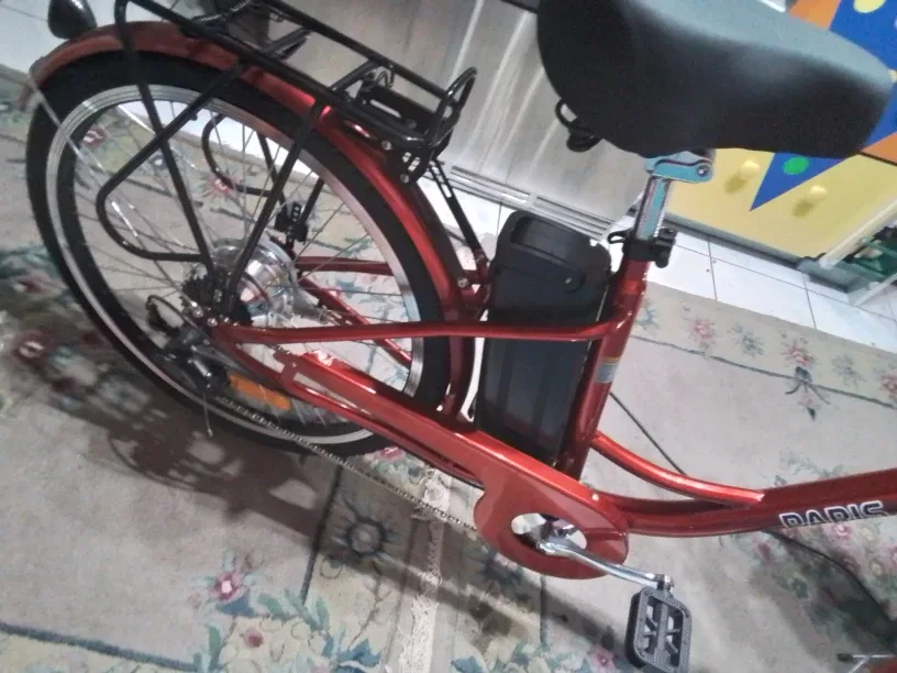 Daymak Paris V5 - Metallic Red Electric  Bicycle New image indicator(7)