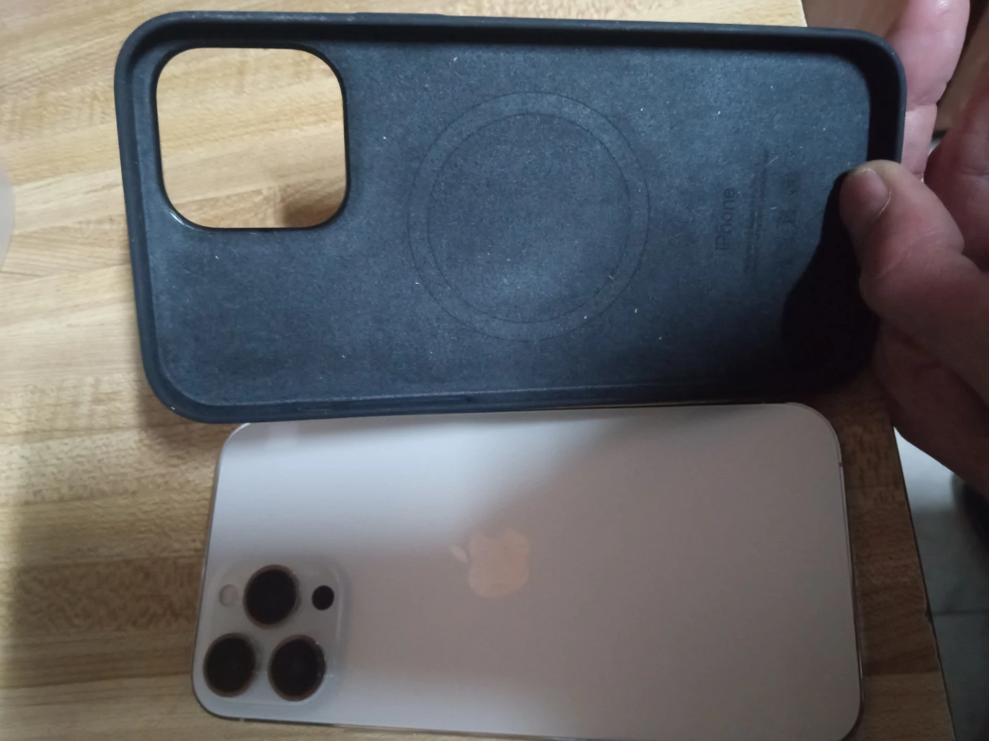 iPhone 13 Pro Max Pearl White Silver with Case - photo 2