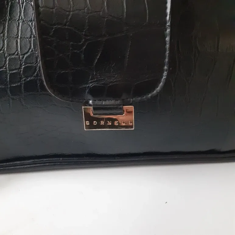 Sonnell Black Leather Handbag image indicator(3)