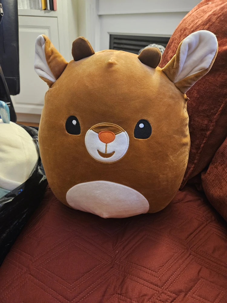 Squishmallows Reindeer Plush - Brown - photo 2