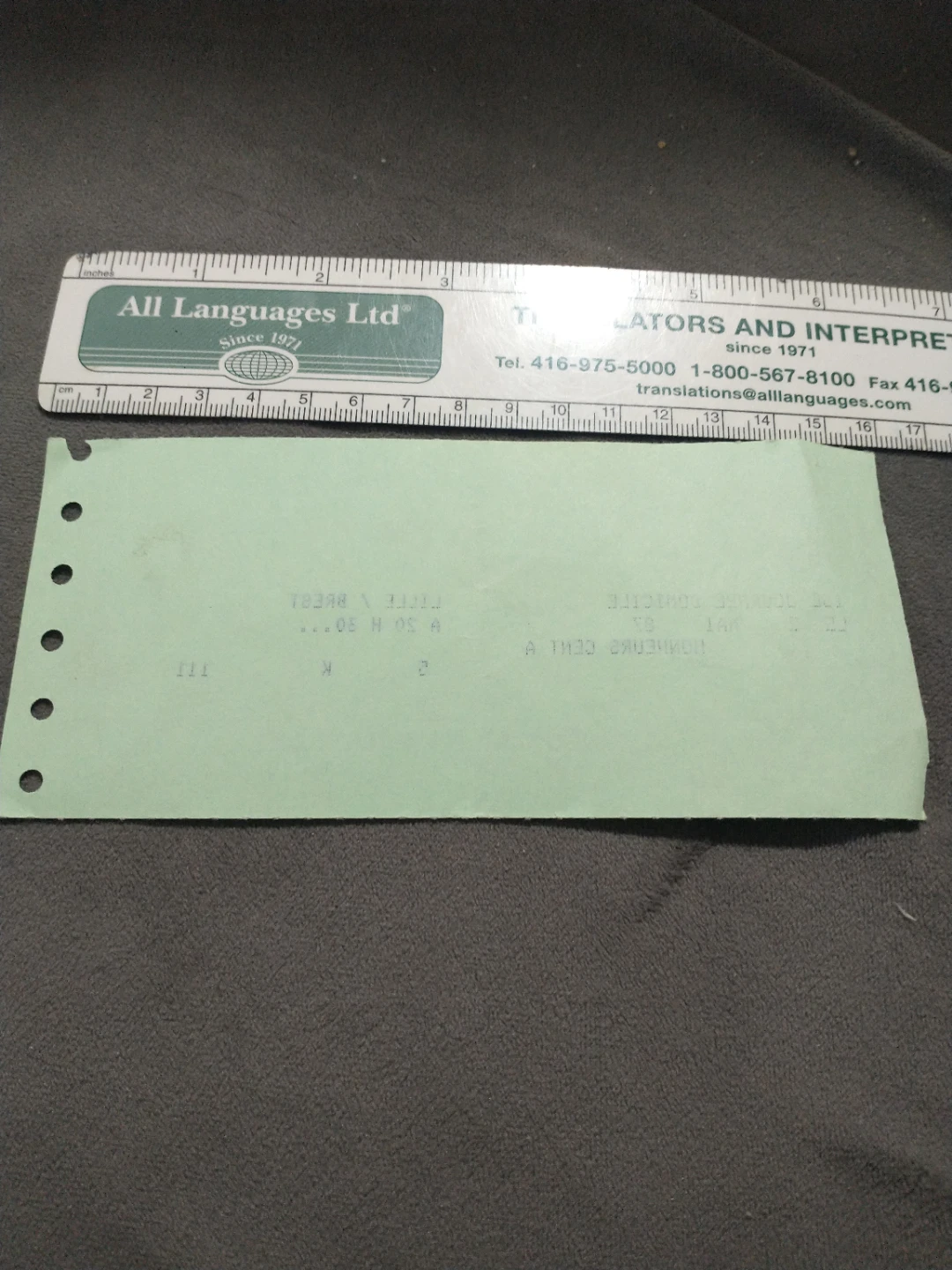 Rare 1987 LOSC Lille Olympique SC pro French FC ticket vs Brest - photo 3