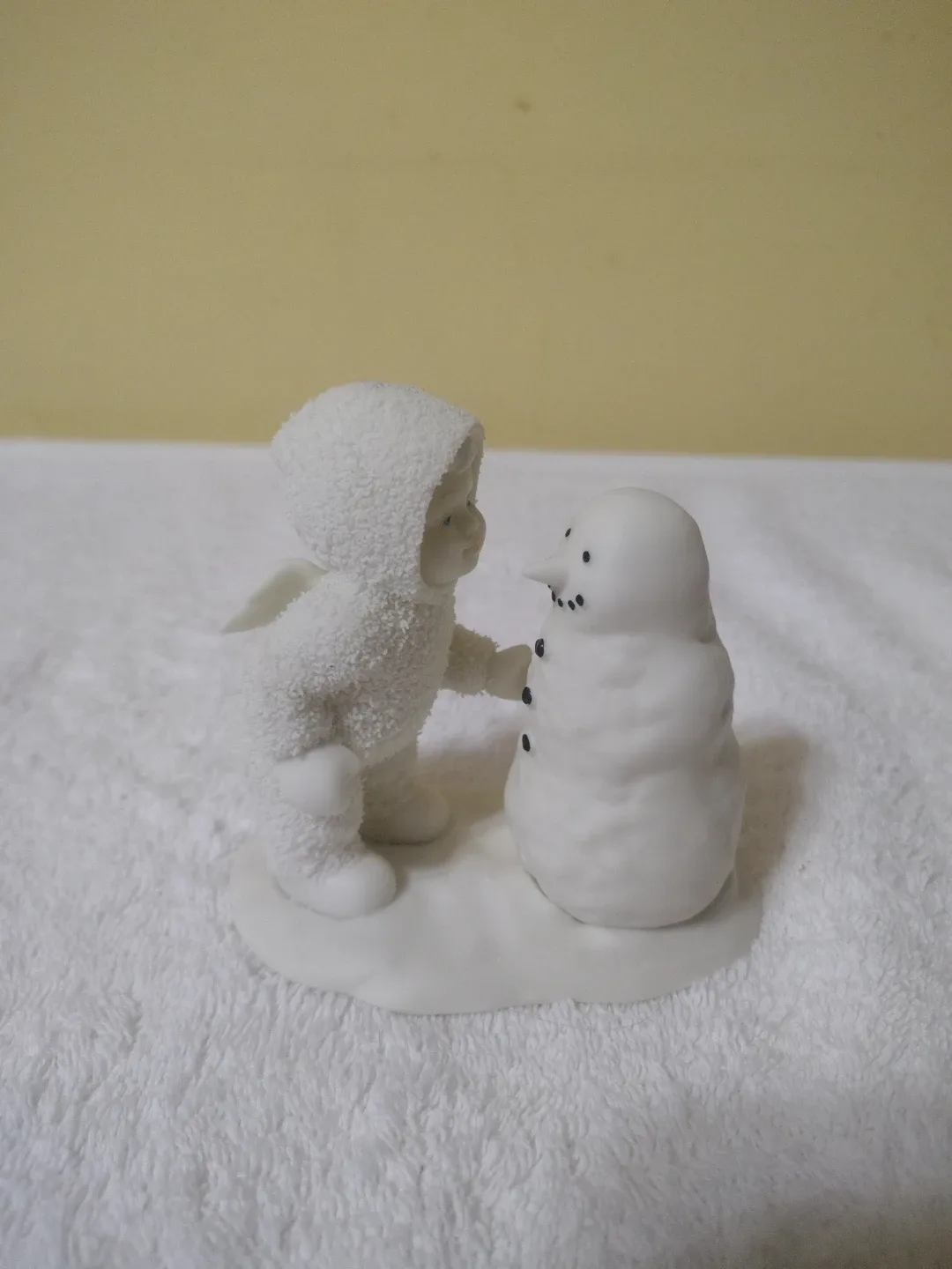 Snowbabies "First Snowman" Figurine