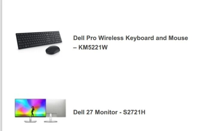 IKEA Desk, and Dell Keyboard, Mouse & Monitor, - photo 4