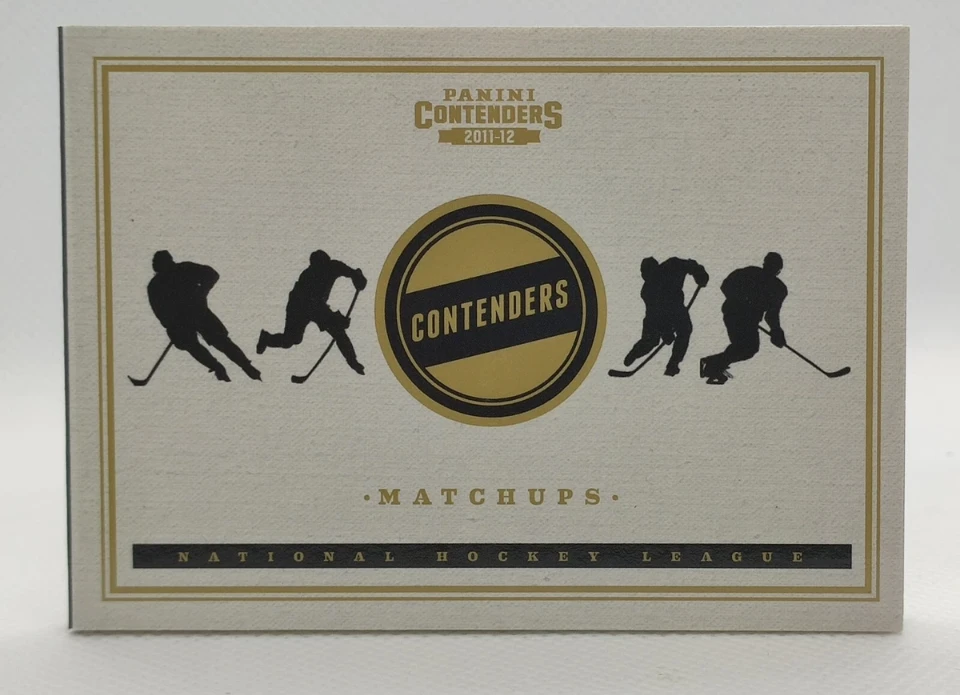 Panini Contenders Hockey Card - Shane Doan, Paul Bissonnette