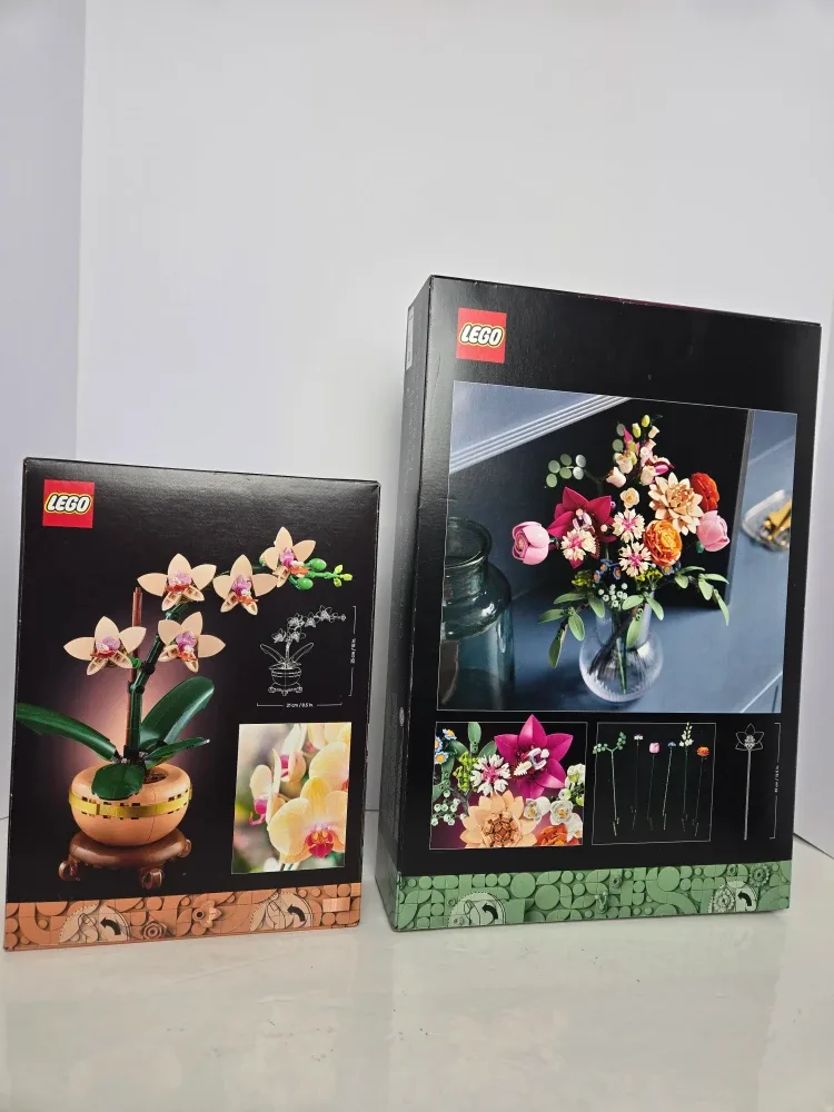 2 brand new sealed lego botanicals   10342 and 10343 image indicator(4)