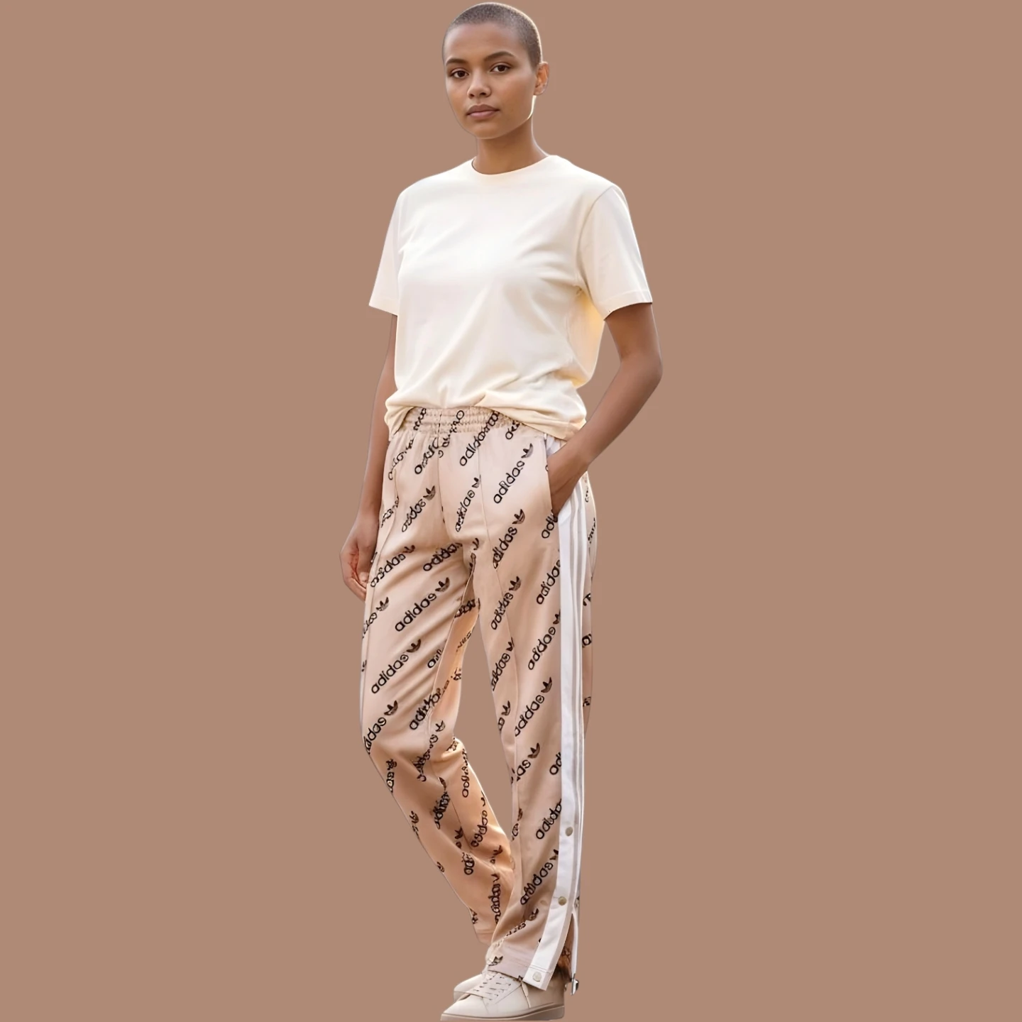 NWT—RARE! 🚺 M US — adidas Adibreak Logomania Pants - photo 5