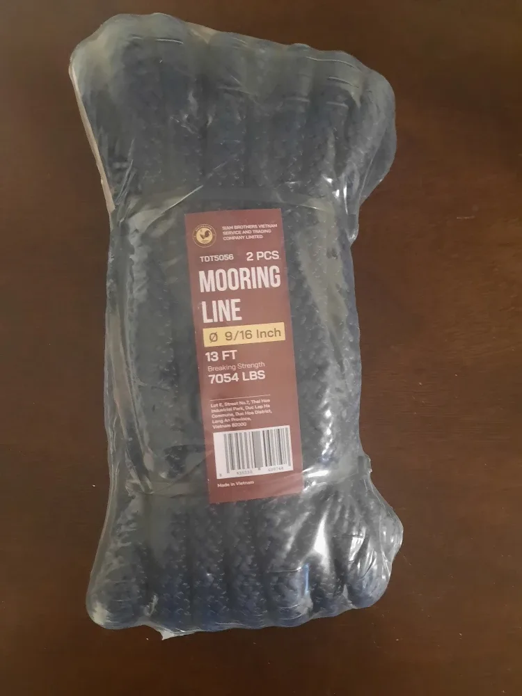 SIAM BROTHERS Mooring Line 9/16 Inch 13 FT