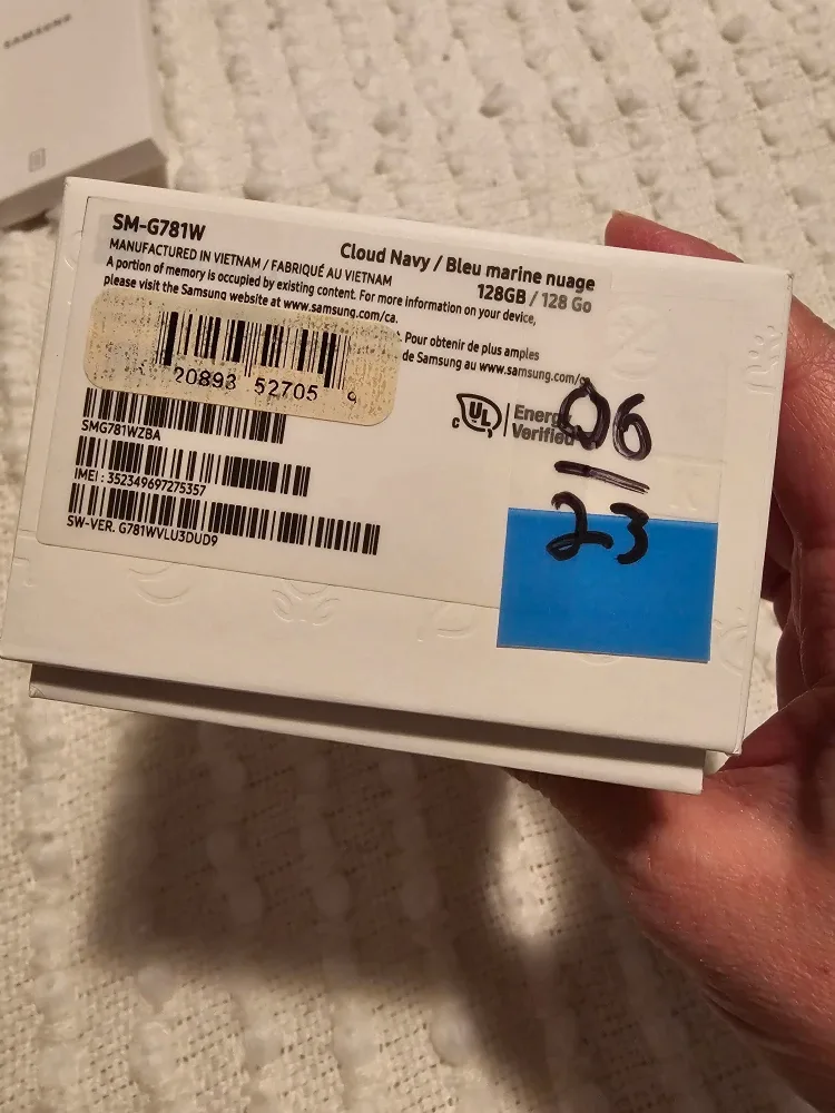 Samsung S20 FE 5G Cloud Navy 128GB #Cleanout image indicator(4)