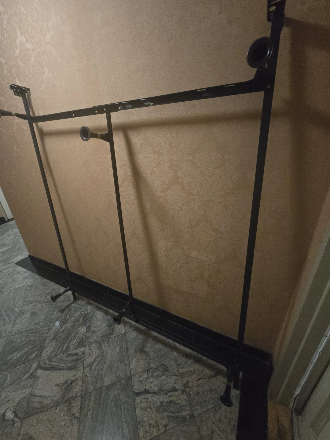 Black Metal Bed Frame king size