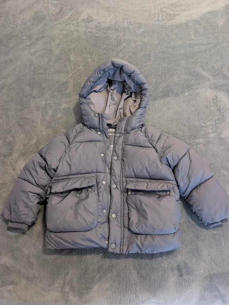 Zara Kids Puffer Jacket - Size 3-4 Years