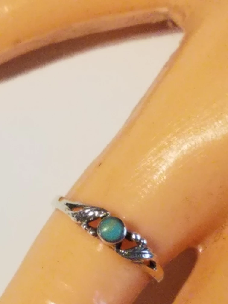 Sterling Silver 925 Ring with Turquoise Stone