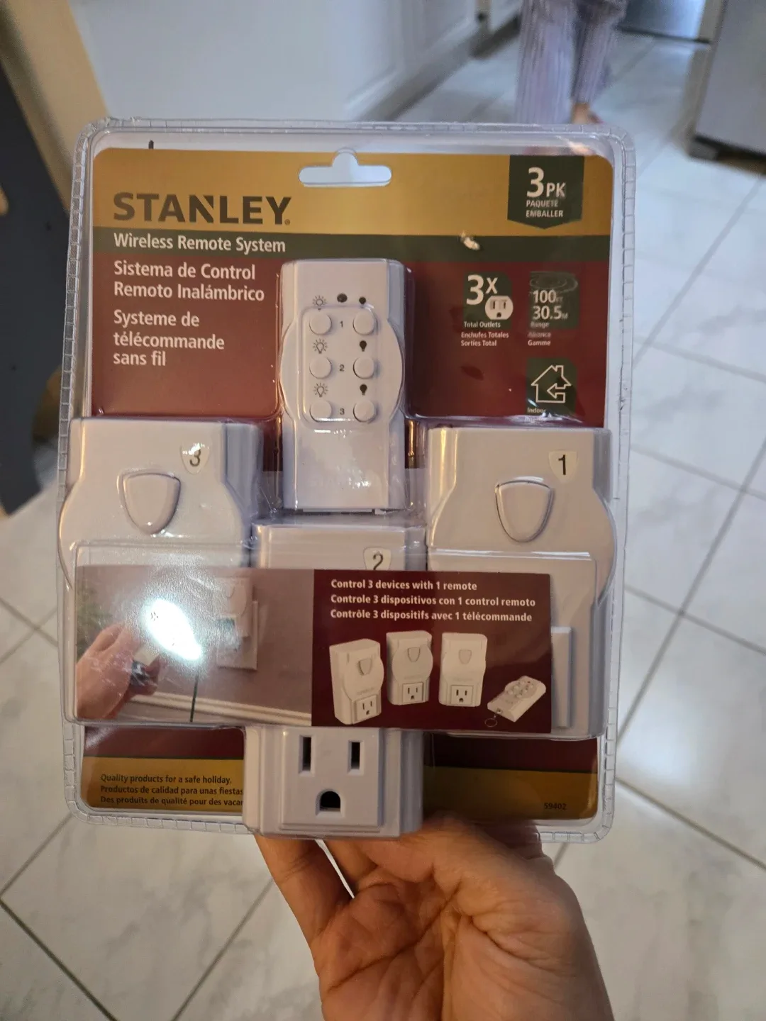 Stanley wireless remote system