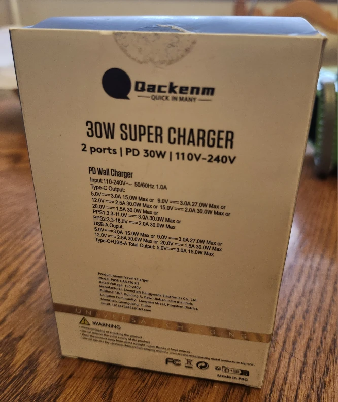 Dackenm 30W Super Charger - Universal Charging - photo 2