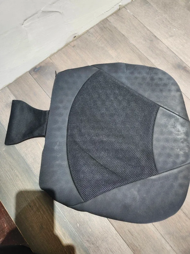 Black Mesh Back Support Cushion