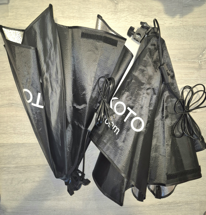 GEEKOTO Softbox Lighting Kit (51cm × 71cm) for sale - photo 4