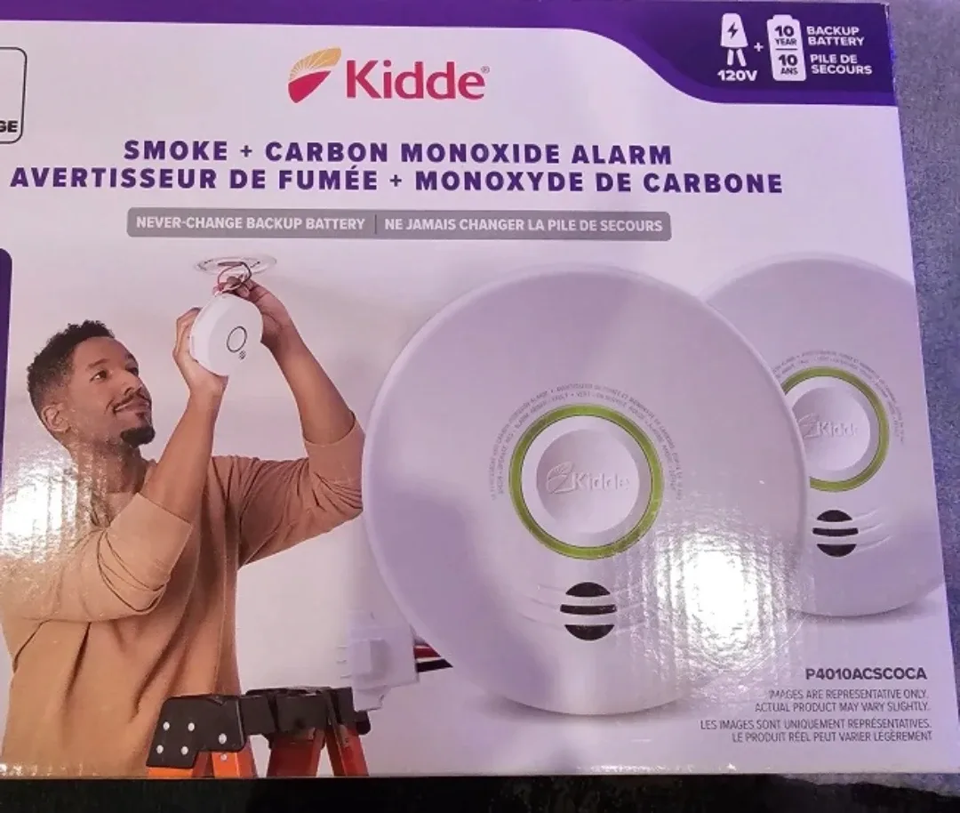 1 only Kidde Smoke + Carbon Monoxide Alarm