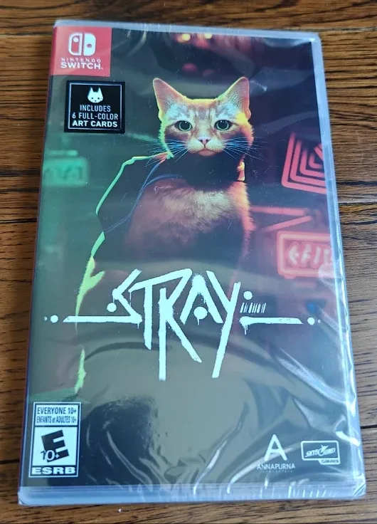 Stray for Nintendo Switch, Switch 2 (new, sealed) 🎁 🎄😺🐈 image indicator(2)
