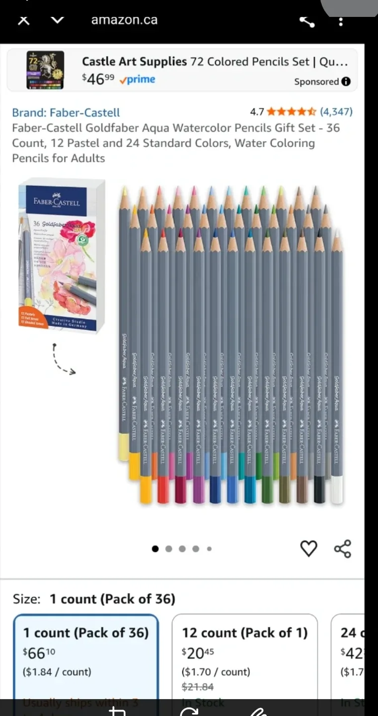 (NEW) Faber-Castell Goldfaber Pencils (retail $75) 🎁 -#Cleanout