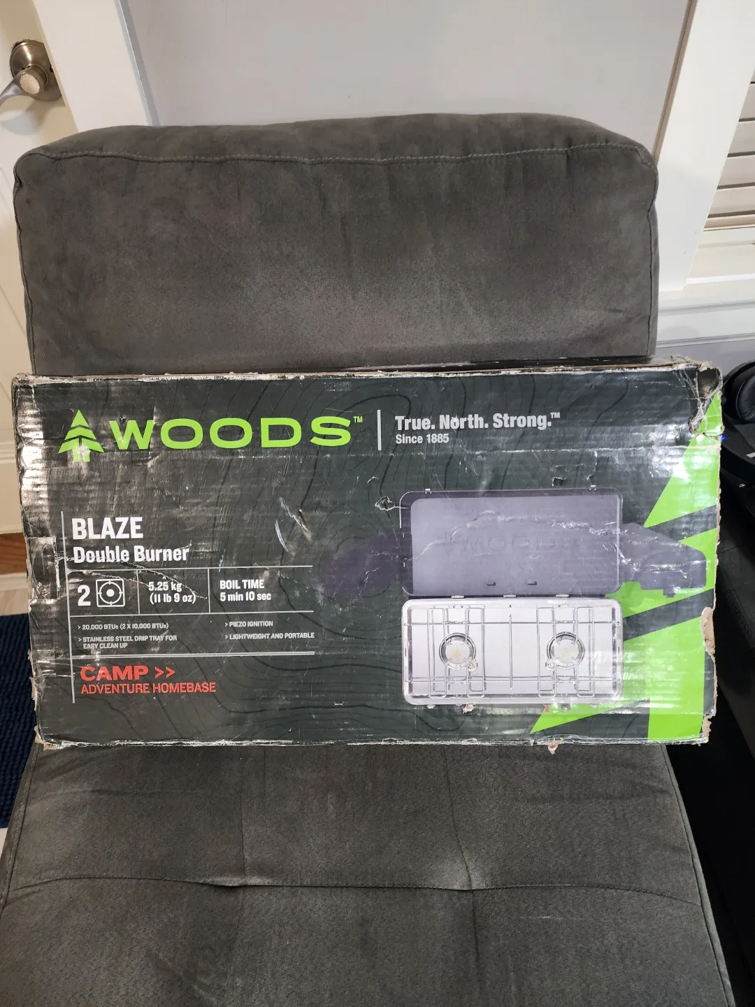 Woods Blaze Double Burner Camp Stove