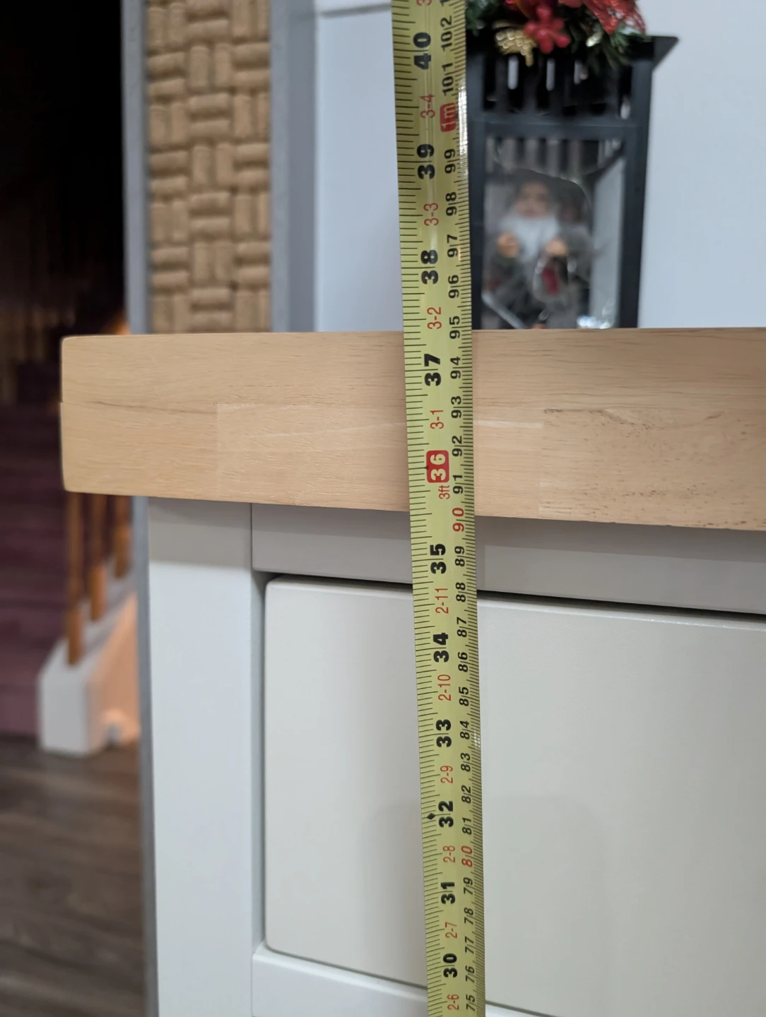 Kitchen Island with Butcher Block Top