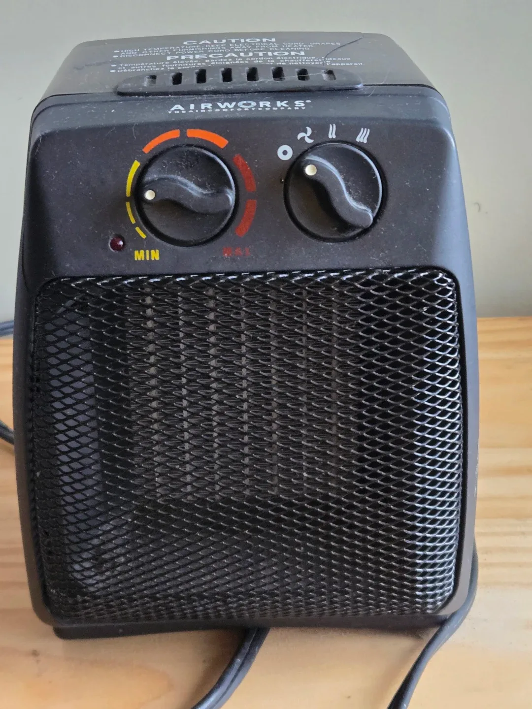 Airworks Personal Space Heater