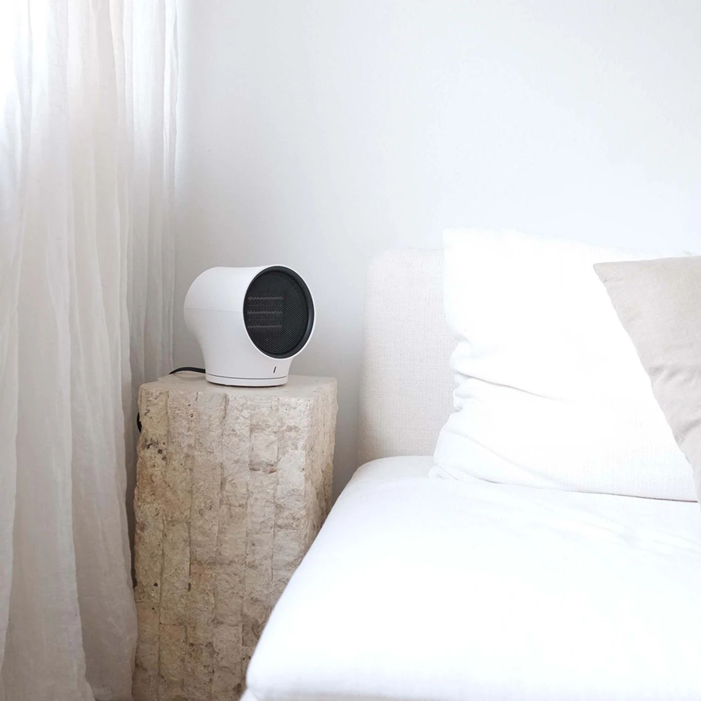 White Mini Heater - photo 2