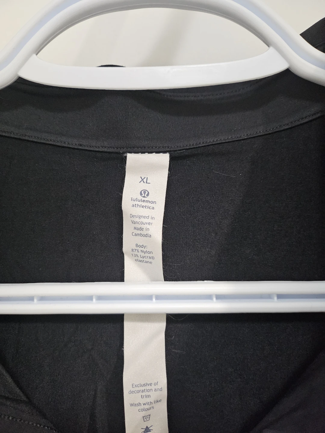 Polo Lululemon Athletica Noir Taille XL - photo 2