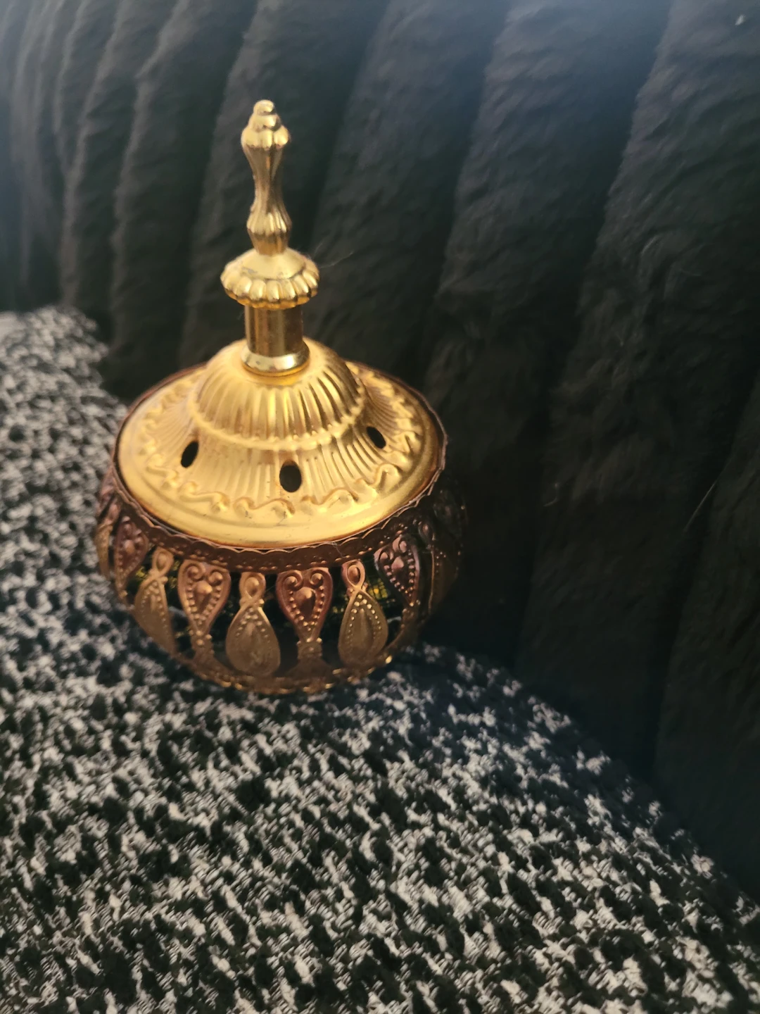 Gold Decorative Incense Burner