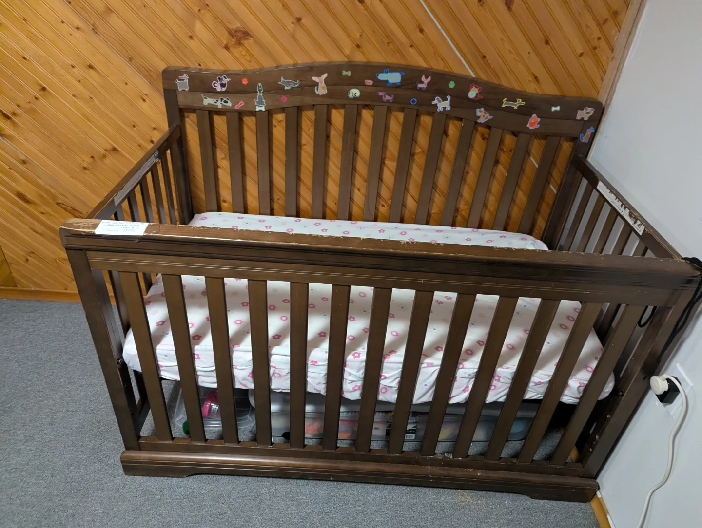 Wooden Baby Crib