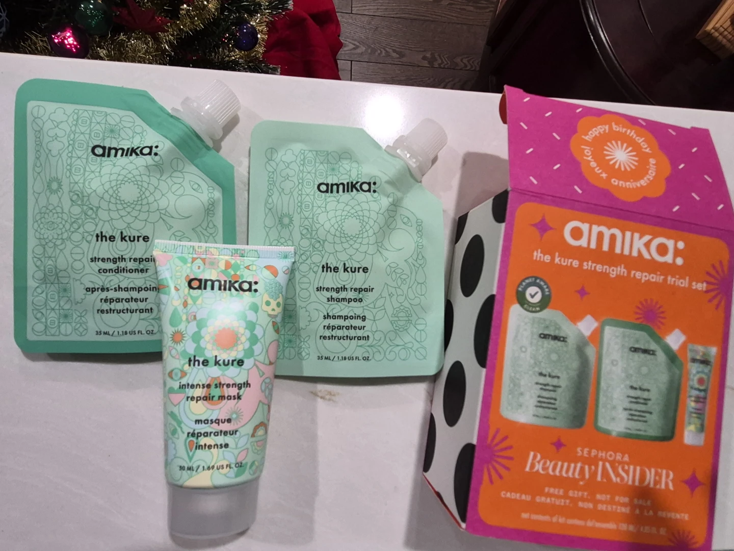 New Amika The Kure Strength Repair Trial Set - photo 2