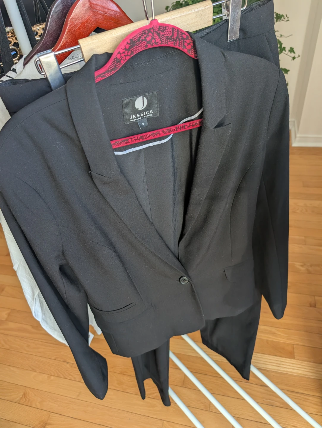 Jessica Black Suit Set - Size 14