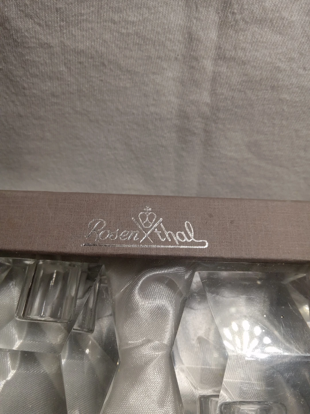 Rosenthal Crystal Candlestick Set - photo 2