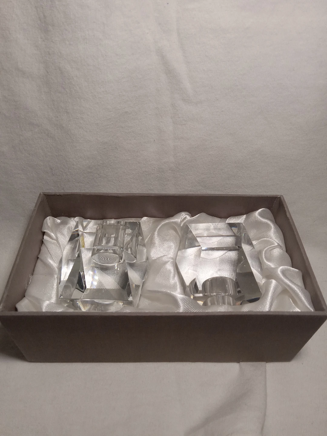 Rosenthal Crystal Candlestick Set - photo 3