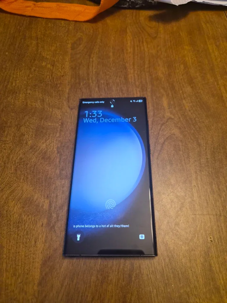 Samsung Galaxy S23 Ultra - Black 256gb