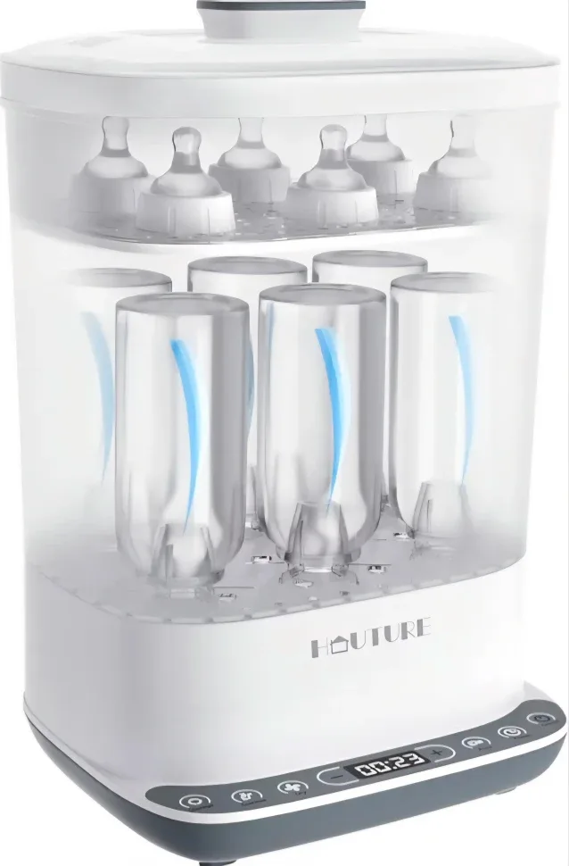 Hauture Baby Bottle Sterilizer 6 in 1Sterilizer Dryer