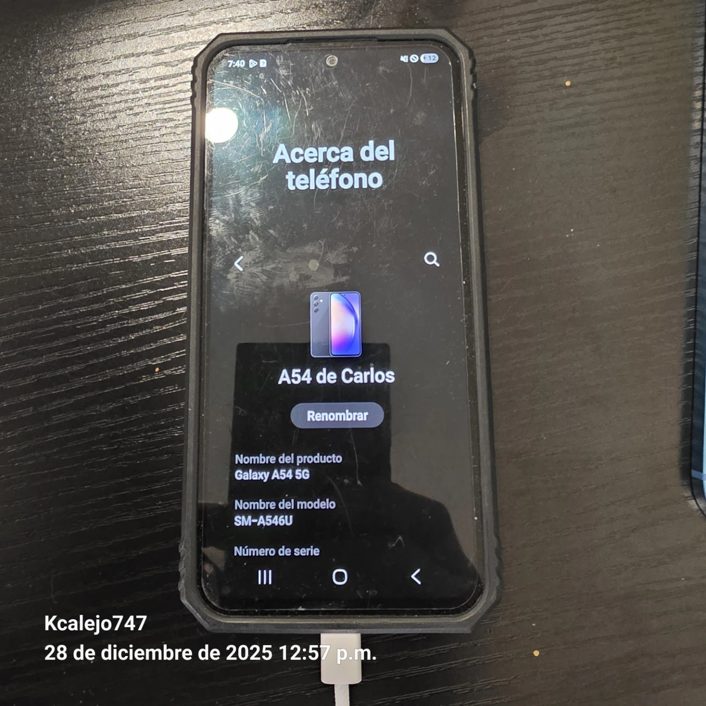 Samsung Galaxy A54 5G, Black - photo 2