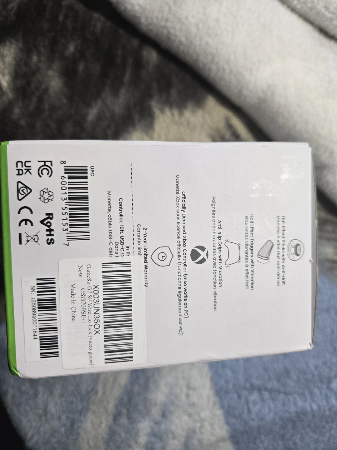 New GameSir G7 SE Wired Controller for Xbox - photo 5