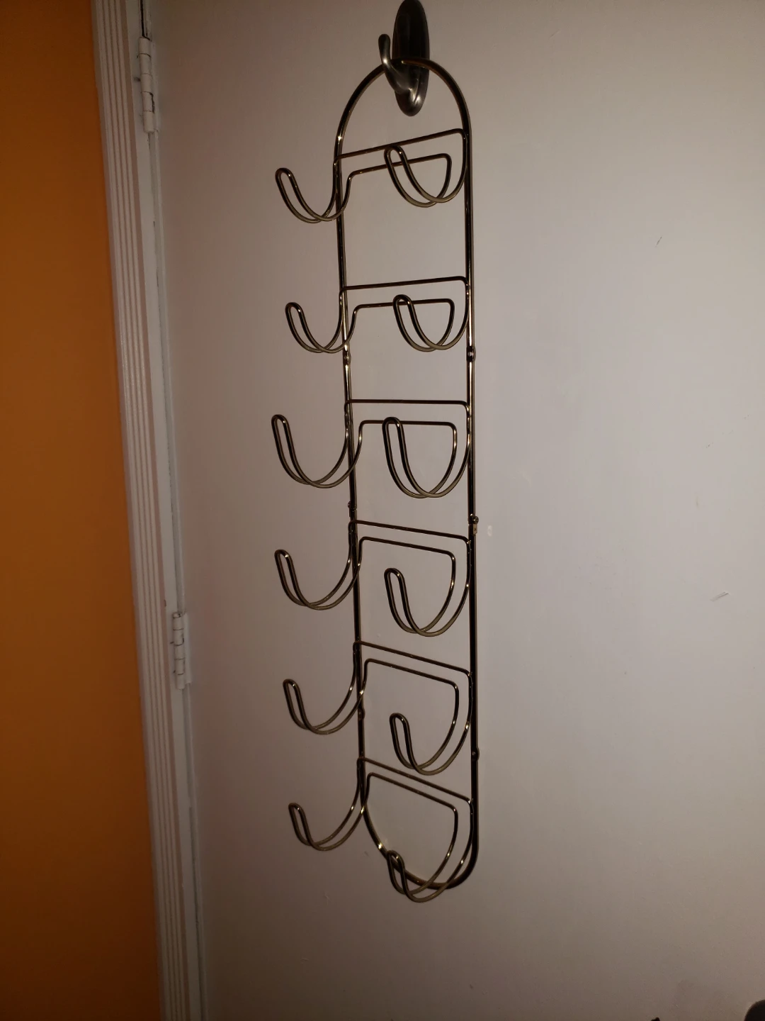 Hanging Wine Rack - Gold - photo 2
