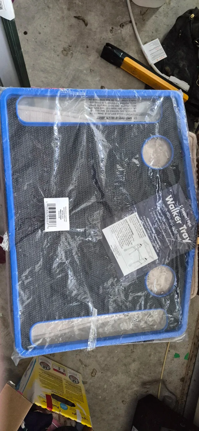 New Support Plus Walker Tray with non-slip anti-roll image indicator(2)