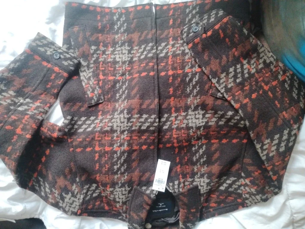 Abercrombie & Fitch Plaid Jacket - Medium image indicator(2)